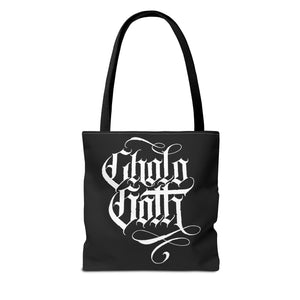 Cholo Goth and PX Sigil Tote Bag (AOP)