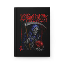 Load image into Gallery viewer, Santa Muerte  Hardcover Journal — 'Let the Blood of My Enemies Replenish the Earth'
