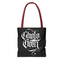 Load image into Gallery viewer, Cholo Goth and PX Sigil Tote Bag (AOP)
